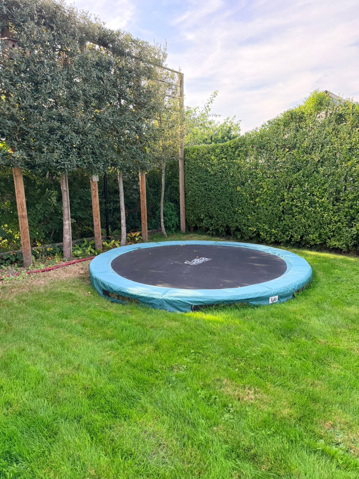 Inbouw trampoline van het merk Salta, Ophalen, Gebruikt