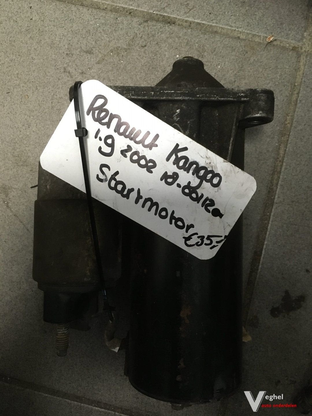 Renault Kangoo 1.9D '02 startmotor, Gebruikt, -, -, Ophalen of Verzenden