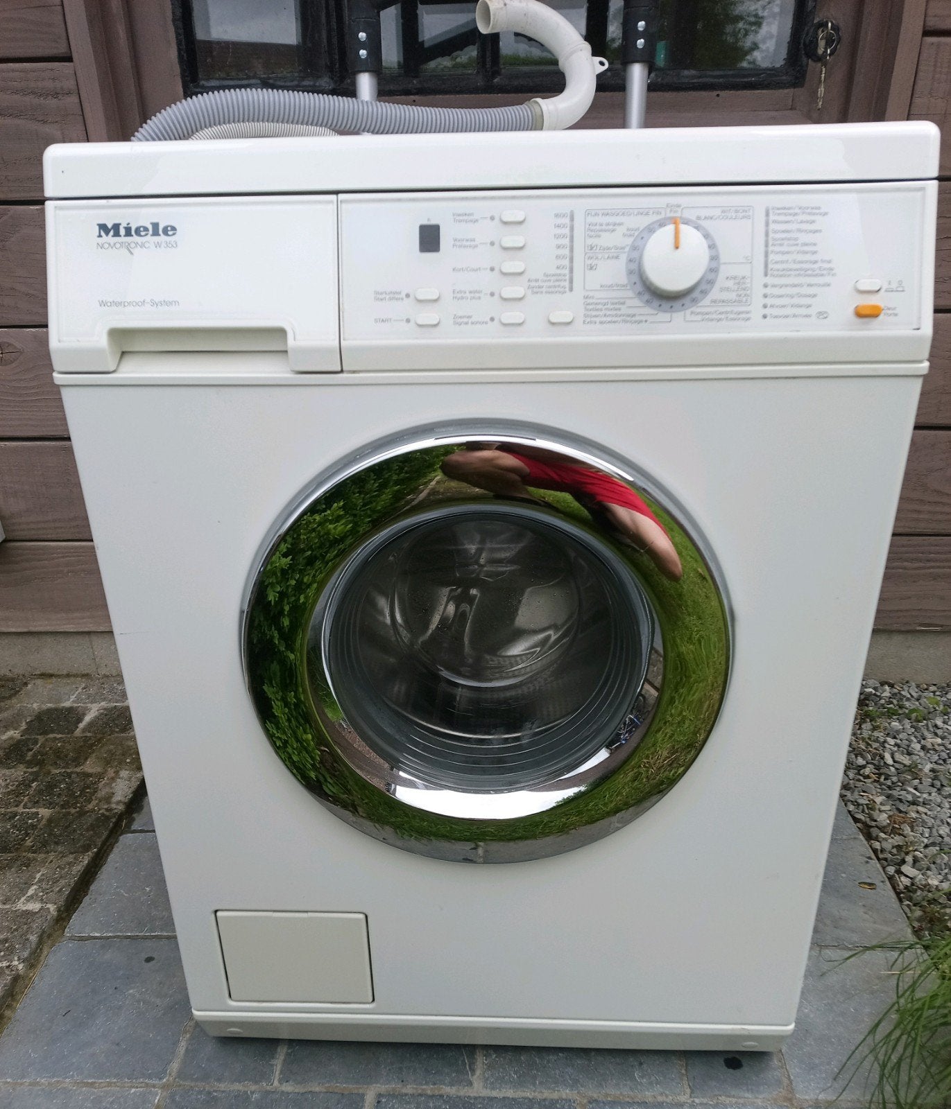 Miele Novotronic W353 wasmachine, Ophalen, 1200 tot 1600 toeren, Gebruikt, 4 tot 6 kg