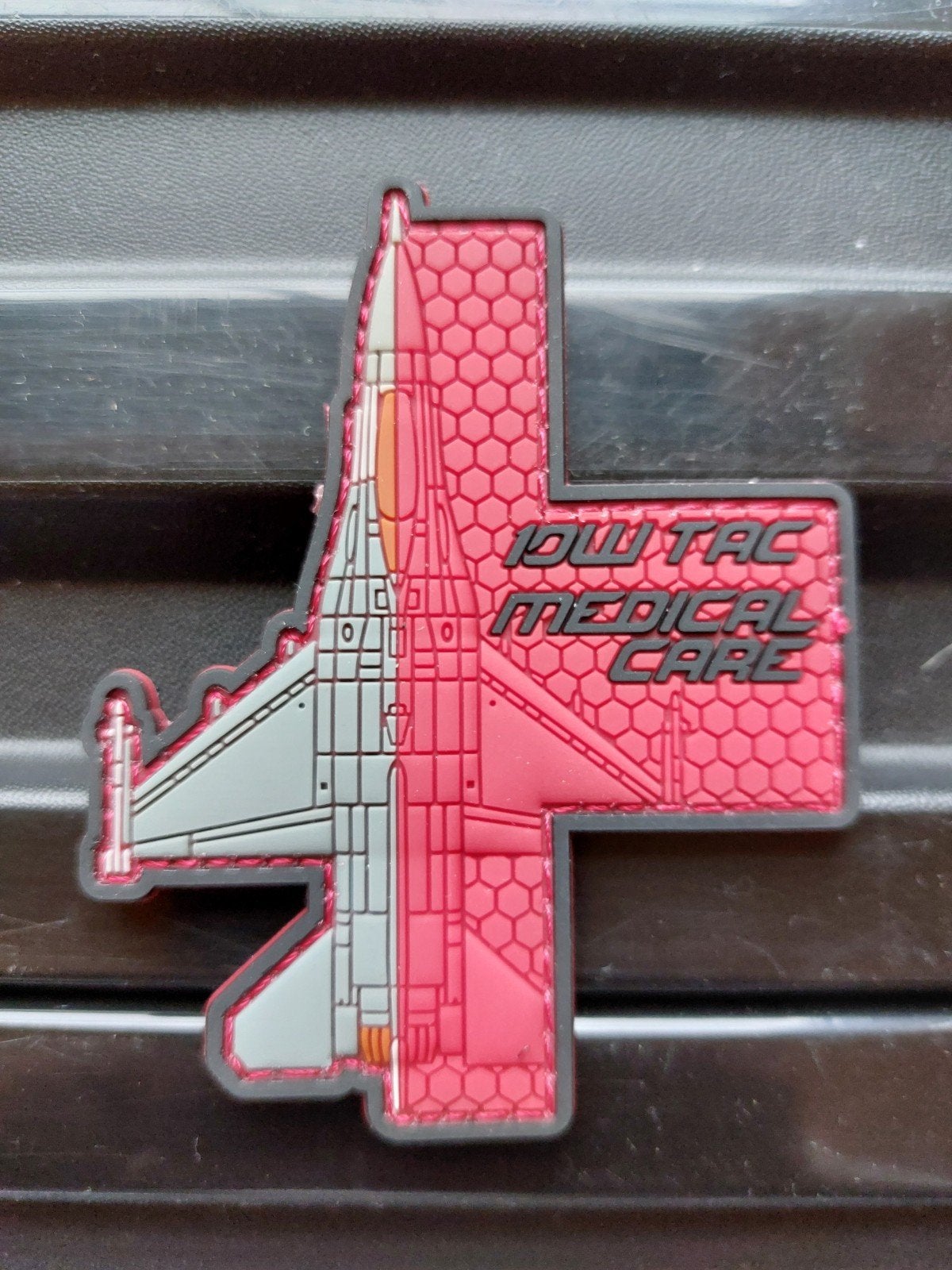 Patch Belgian Air Force 10W TAC medical, Verzamelen, Militaria | Algemeen, Verzenden, Luchtmacht, Embleem of Badge