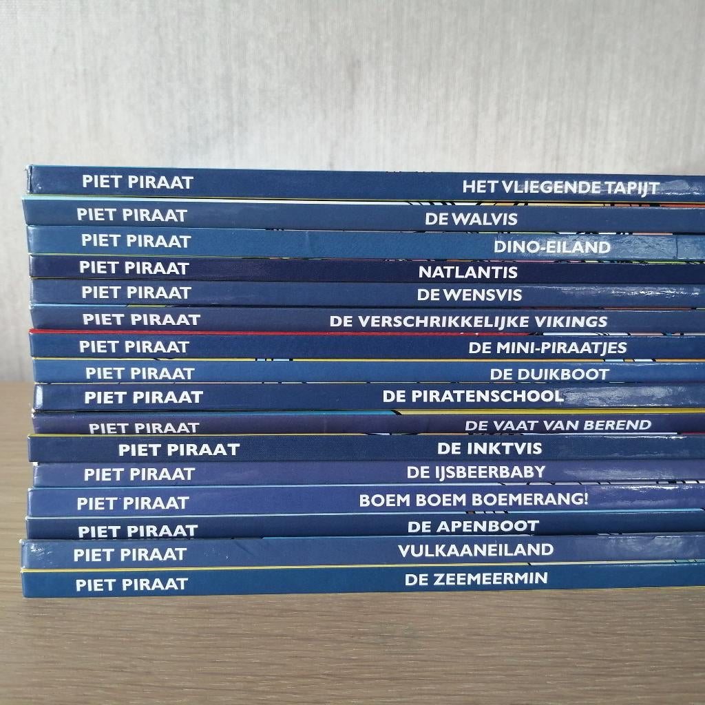 16 boekjes Piet Piraat, Boeken, Ophalen, Gelezen, Voorleesboek
