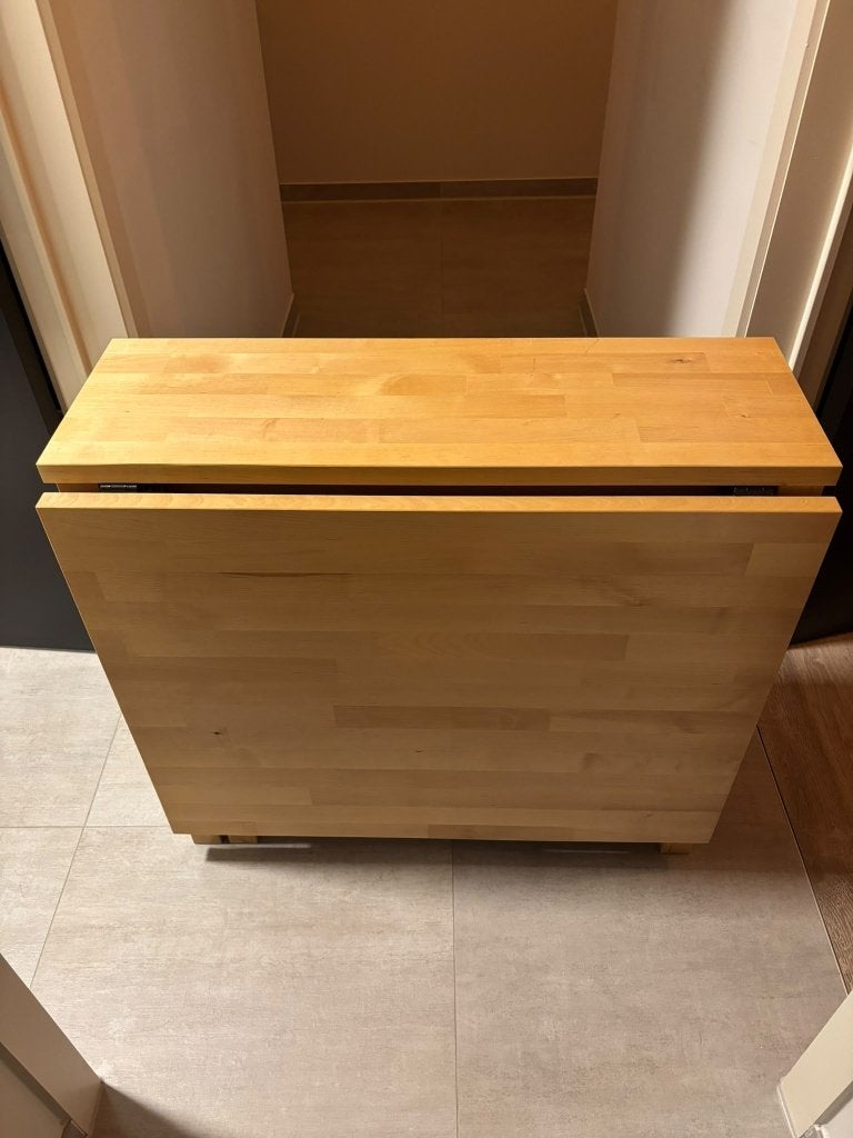 Knutseltafel / Naaitafel, Ophalen, Gebruikt, Hout, Knutselwerk