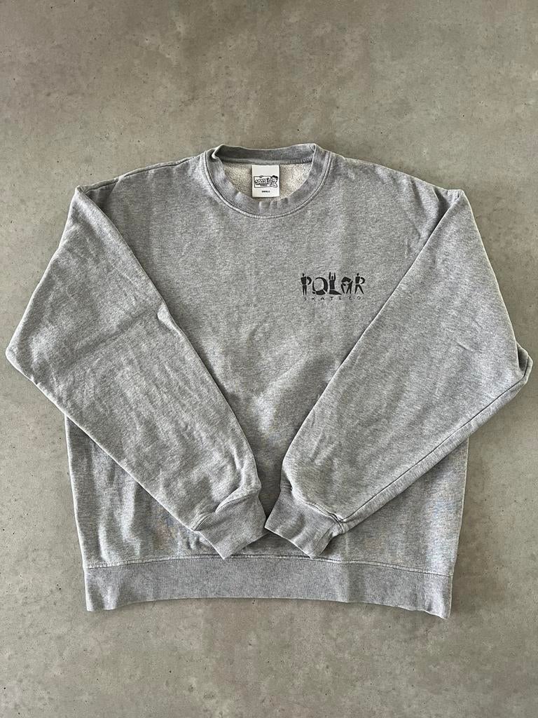 Grijze sweater Polar small, Kleding | Heren, Ophalen of Verzenden, Zo goed als nieuw, Maat 46 (S) of kleiner, Grijs