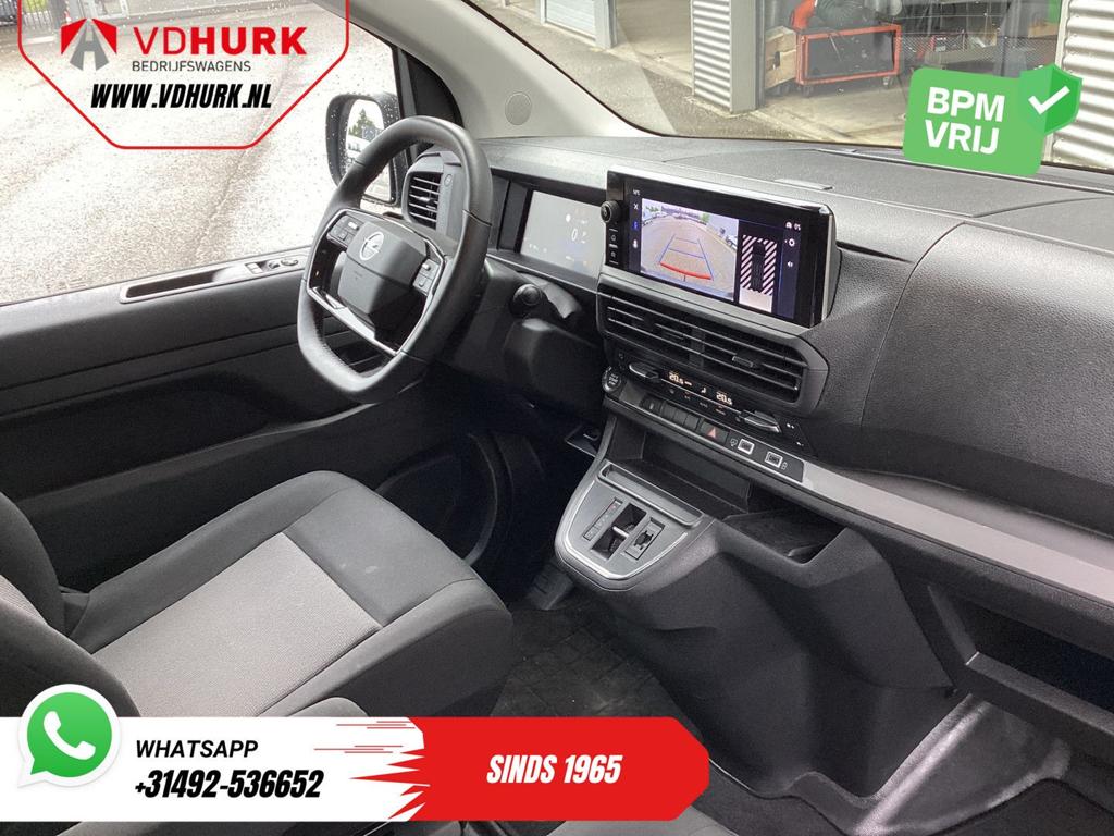 Opel Vivaro 2.0 180 pk Aut. DC Dubbel Cabine 2xSchuifdeur/ 2, Auto's, Automaat, Bedrijf, 198 g/km, Zilver of Grijs