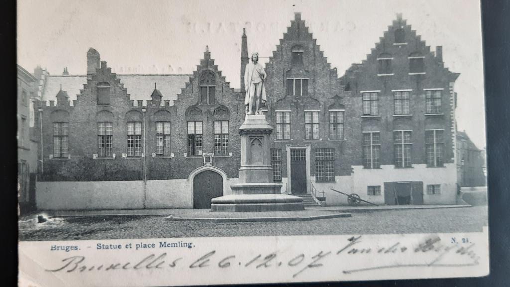 Place de BRUGES MEMLING SQUARE 1905, Enlèvement ou Envoi