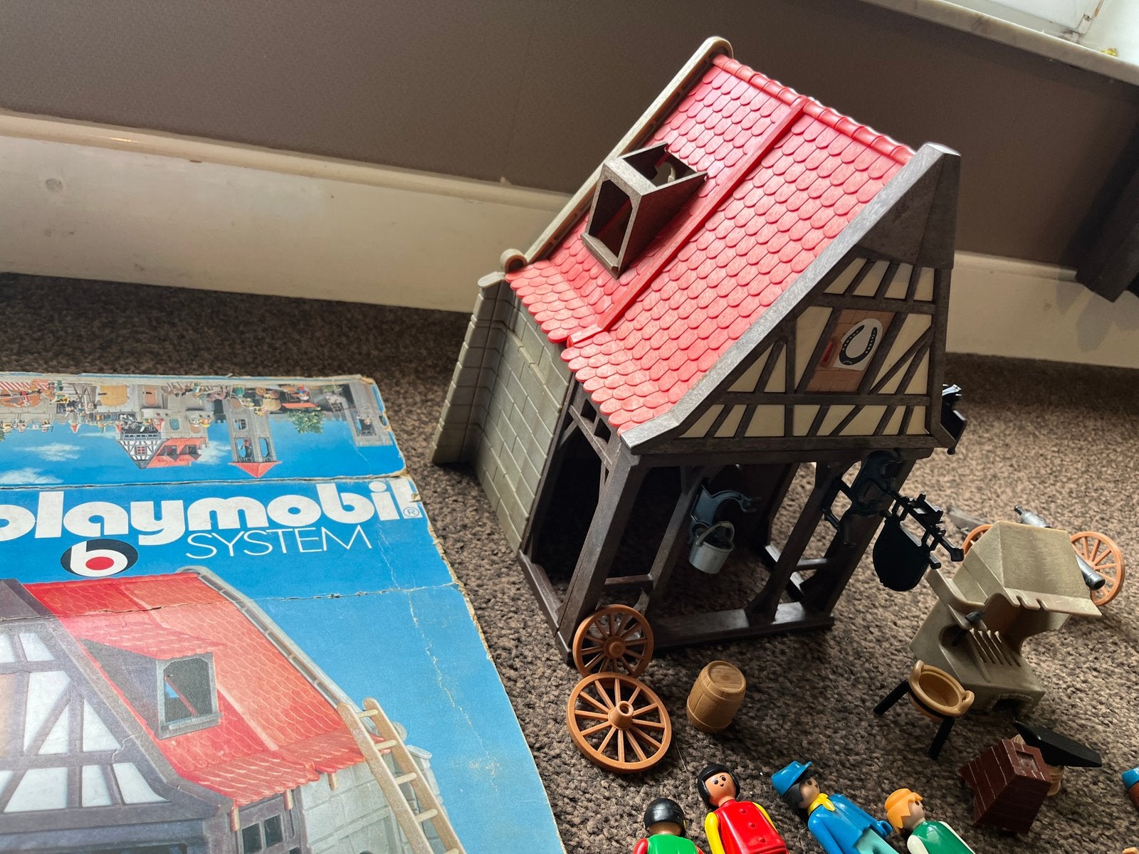 Vintage Playmobiel jaren 70, Kinderen en Baby's, Speelgoed | Playmobil, Ophalen, Zo goed als nieuw