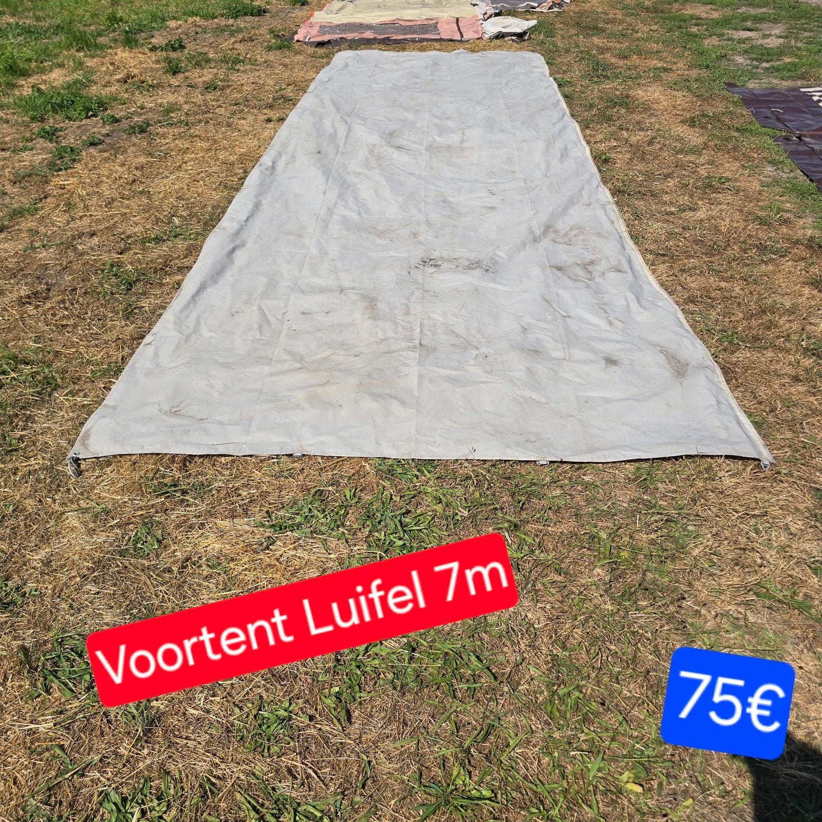 Voortent tenten tent luifel caravan camping stacaravan tuin, Caravans en Kamperen, Ophalen