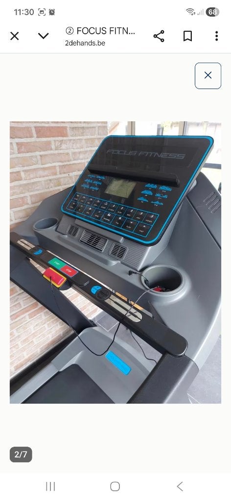 Professionele loopband focus fitness jet 9 iplus, Ophalen, Nieuw, Benen, Loopband