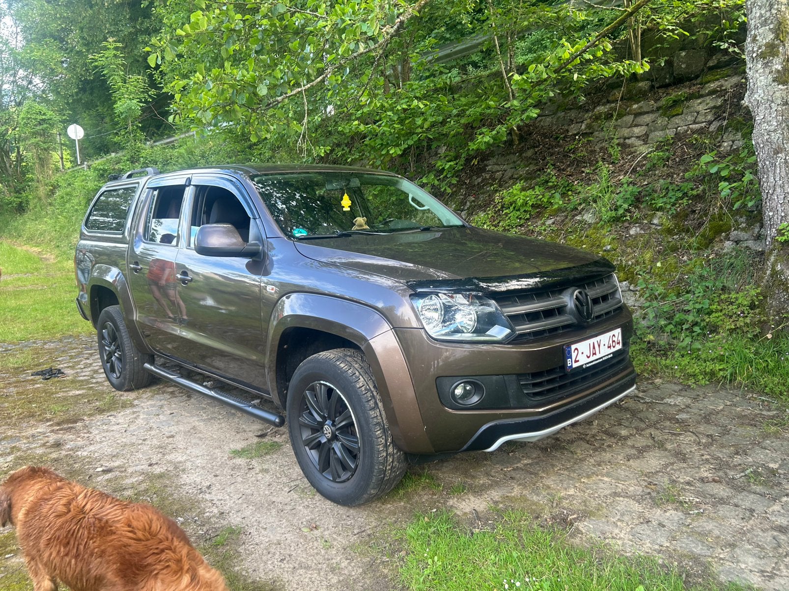 VW Amarok 2.0 TDI 2012, Euro 5, Stof, Bruin, Particulier