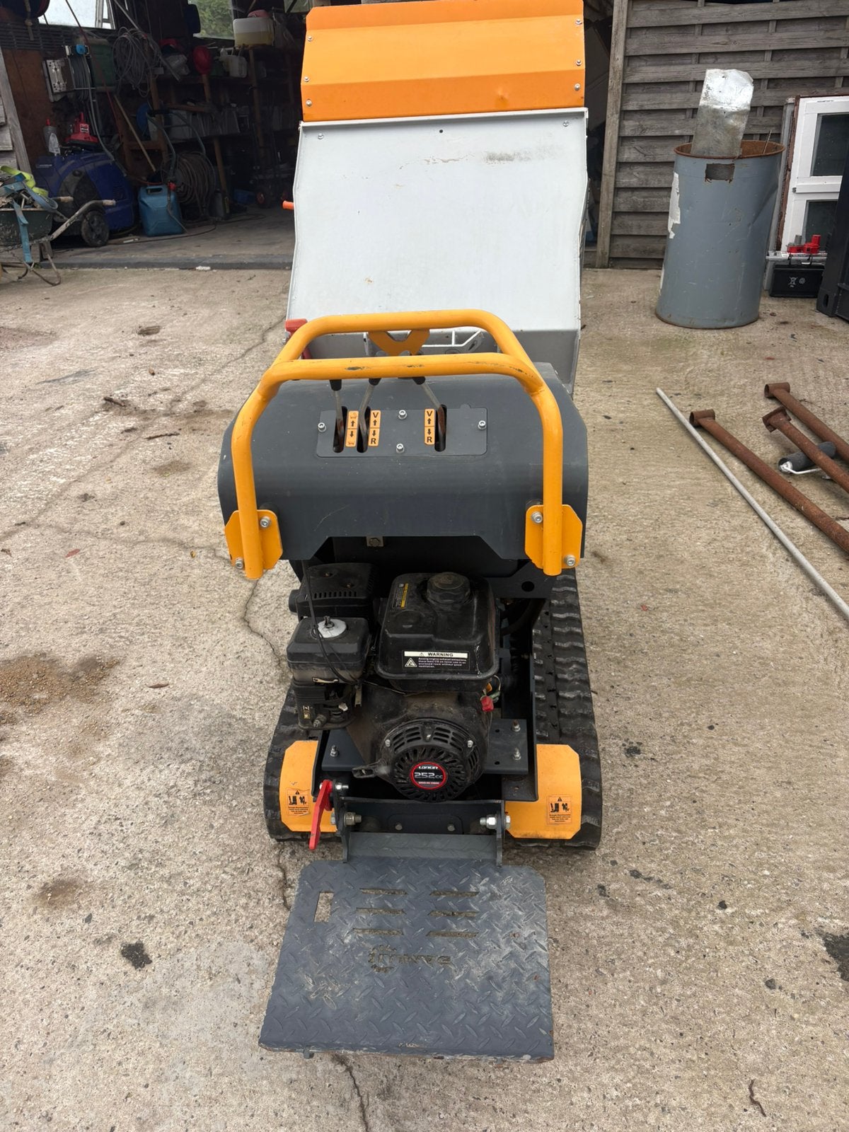 Rupsdumper, Zakelijke goederen, Ophalen, Dumper