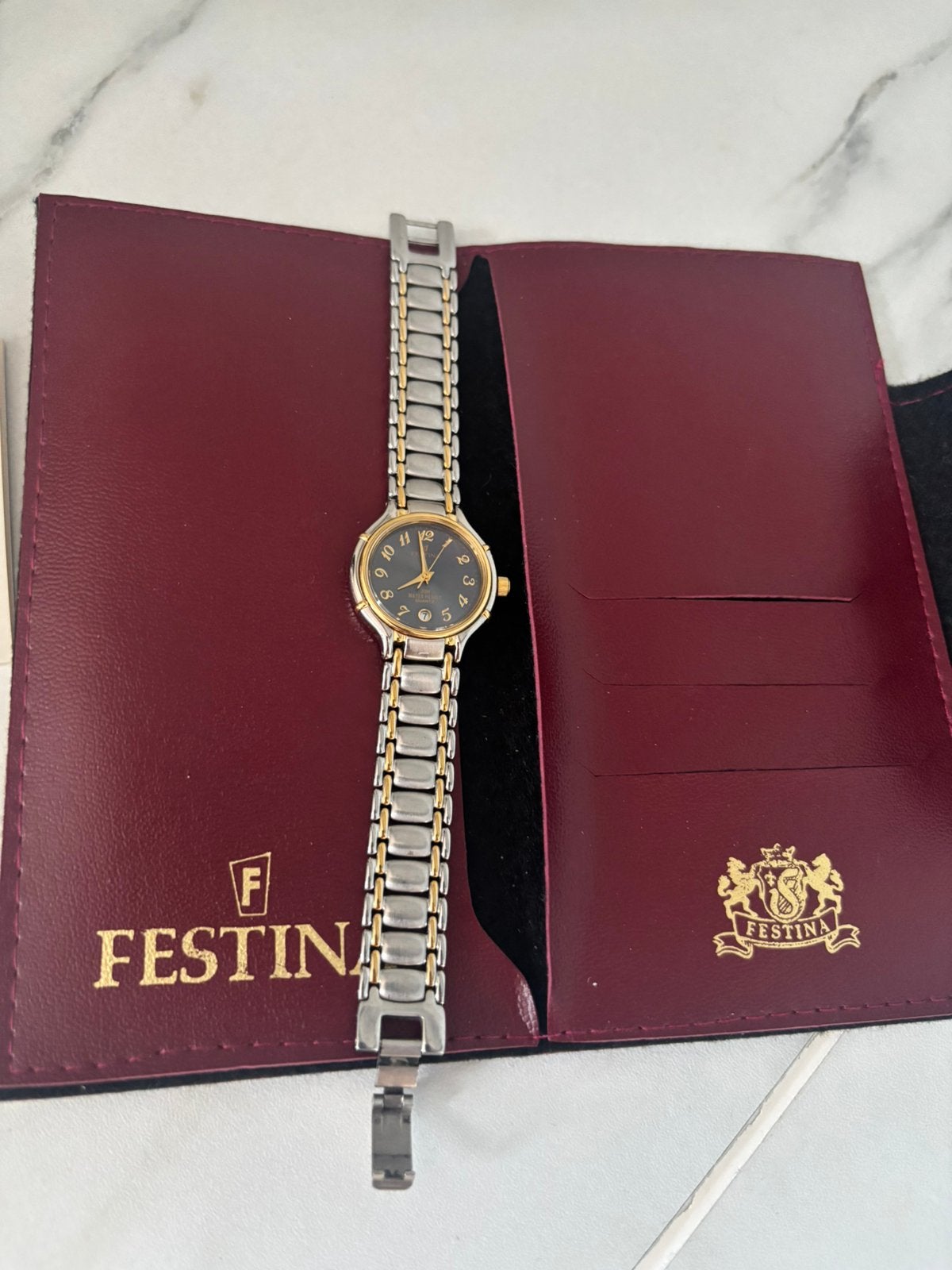 Festina horloge 1992 bouwjaar met papieren, Diversen, Agenda's, Ophalen, Nieuw