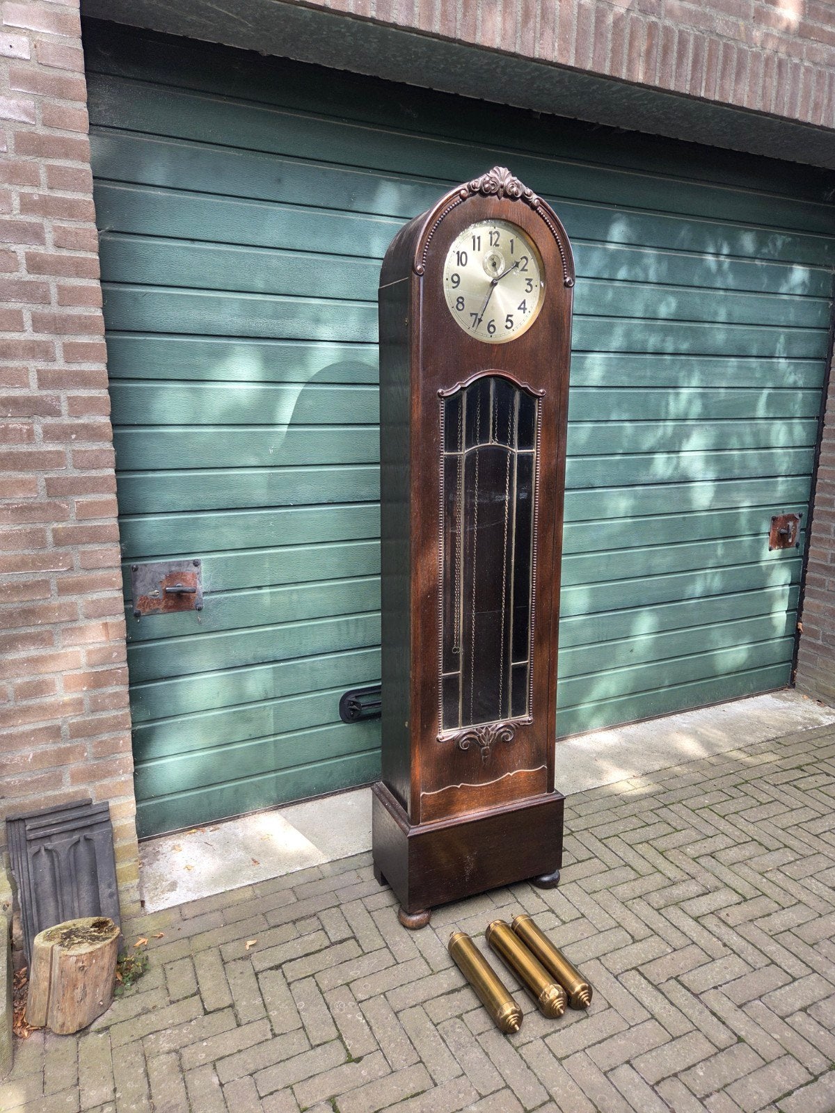 13 staande duitse klokken, Ophalen