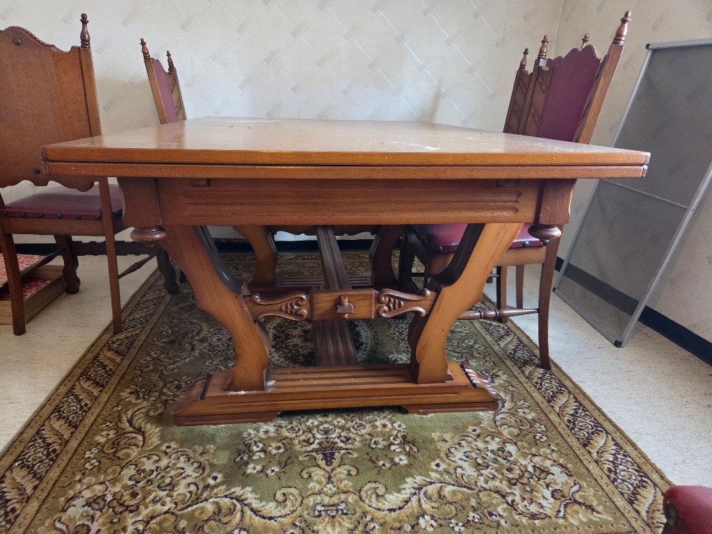 Vintage eetkamer, Huis en Inrichting, Complete eetkamers, Ophalen, Gebruikt, Jaren zestig