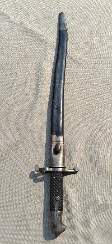 Britse bajonet m1856 voor Enfield, Verzamelen, Ophalen of Verzenden, Landmacht, Mes of Dolk