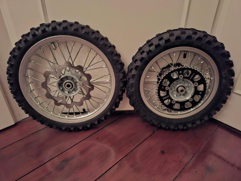 *KTM SX65/TC65/MC65 COMPL. SET WIELEN 14/12 INCH GEBRUIKT *, Ophalen of Verzenden, Gebruikt