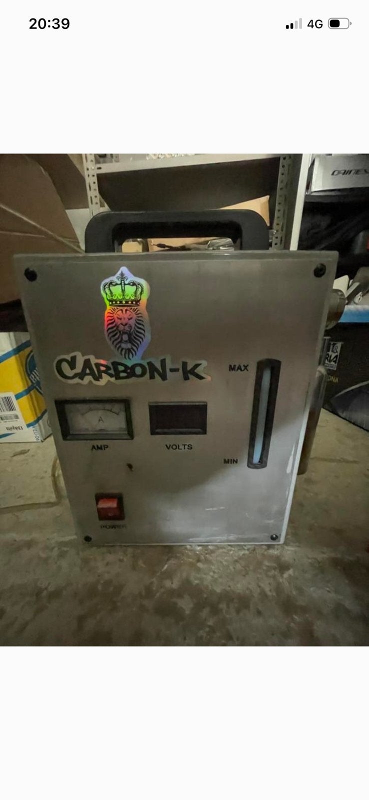 Machine de décalaminage hydrogène Carbon-K G6 2024, Enlèvement, Utilisé