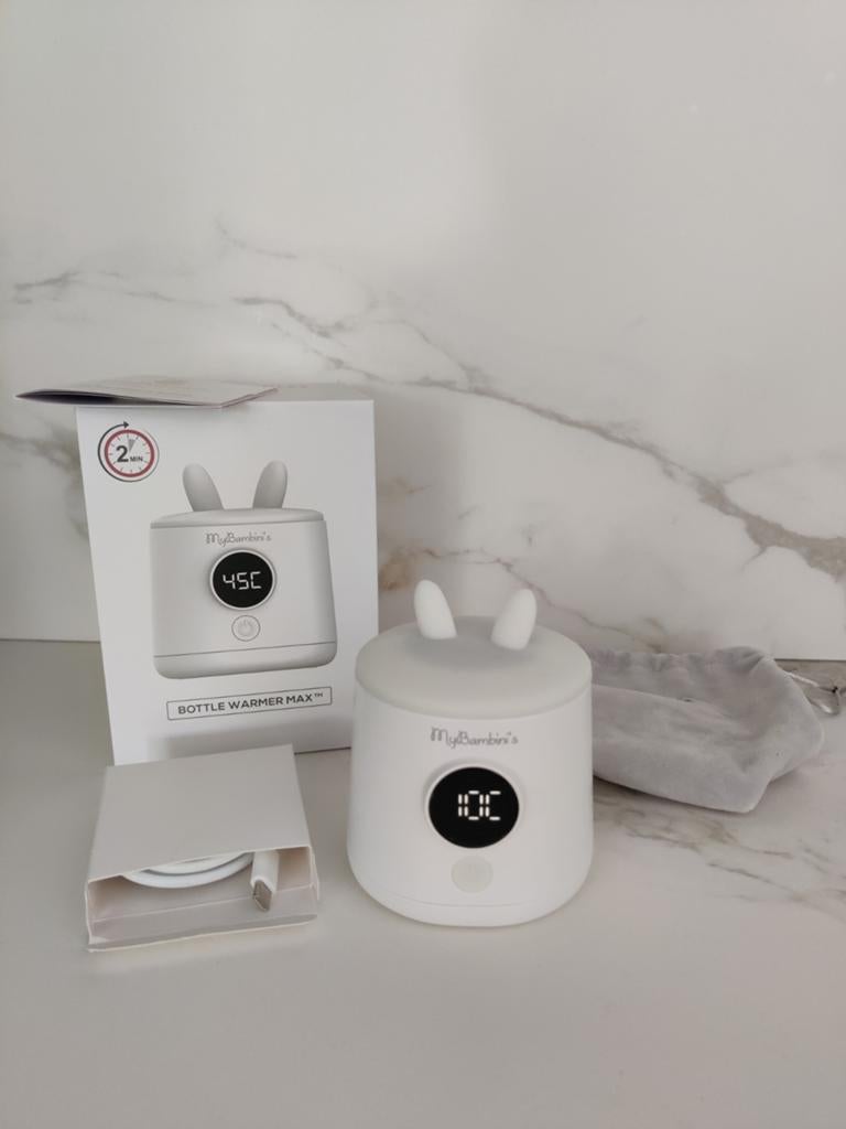 Baby draagbare flessenwarmer MyBambini's, Ophalen, Zo goed als nieuw, Flessen- of potjesverwarmer