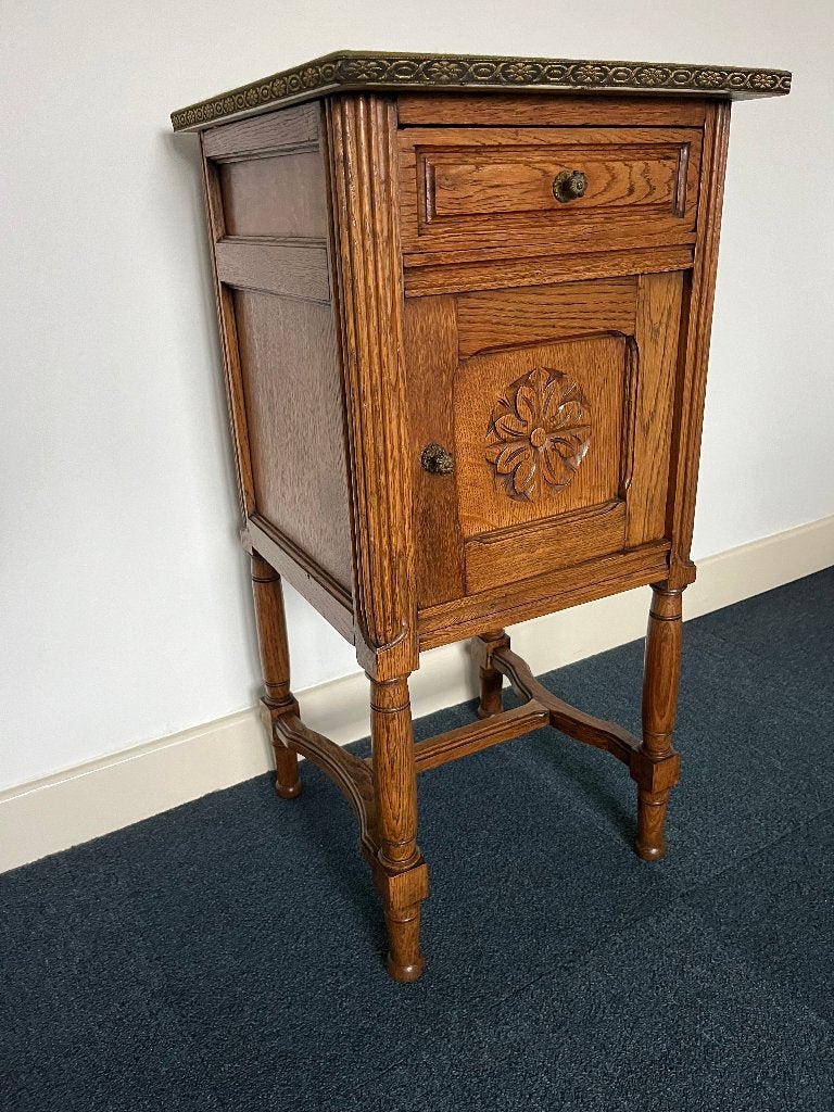prachtig sierkastje , nachtkastje , bijzetkastje, Huis en Inrichting, Kasten | Ladekasten, Ophalen, Minder dan 50 cm, 1 of 2 laden