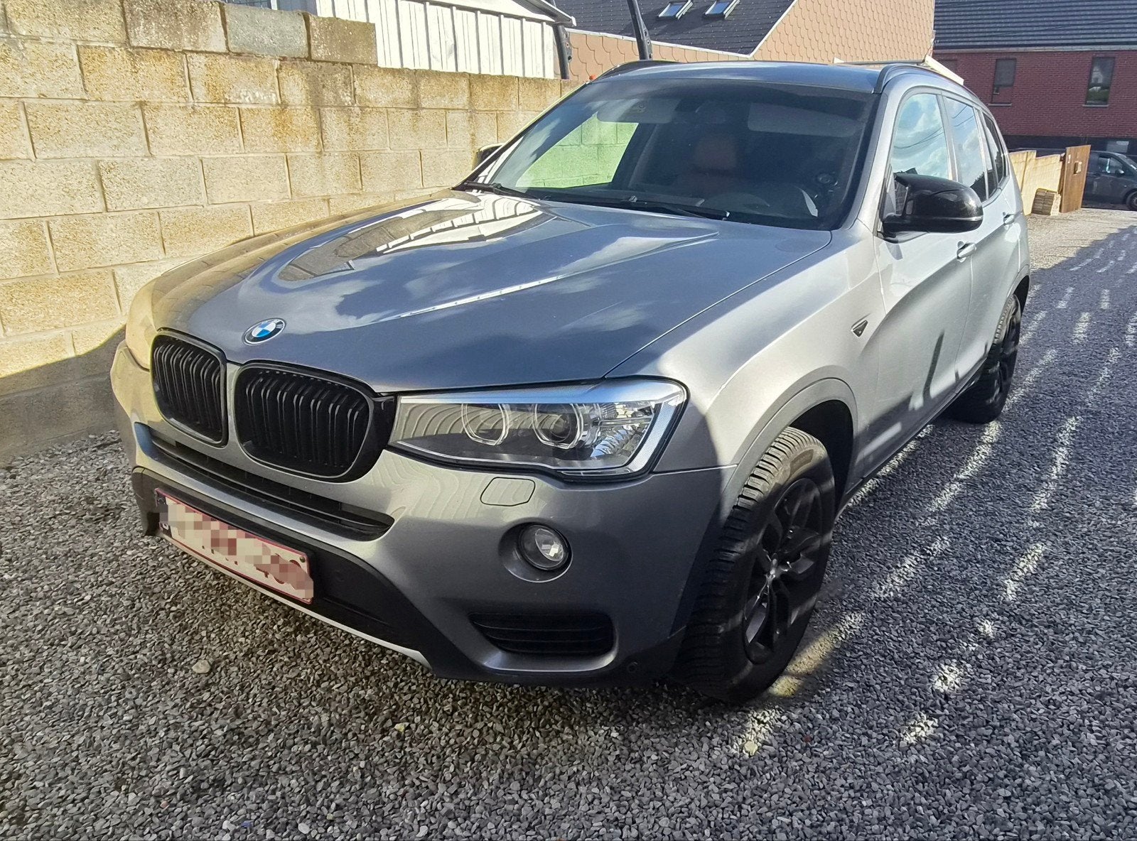 BMW X3 F25 LCI xDrive 20d 163CH, Auto's, Automaat, Bruin, Automatische klimaatregeling, Leder