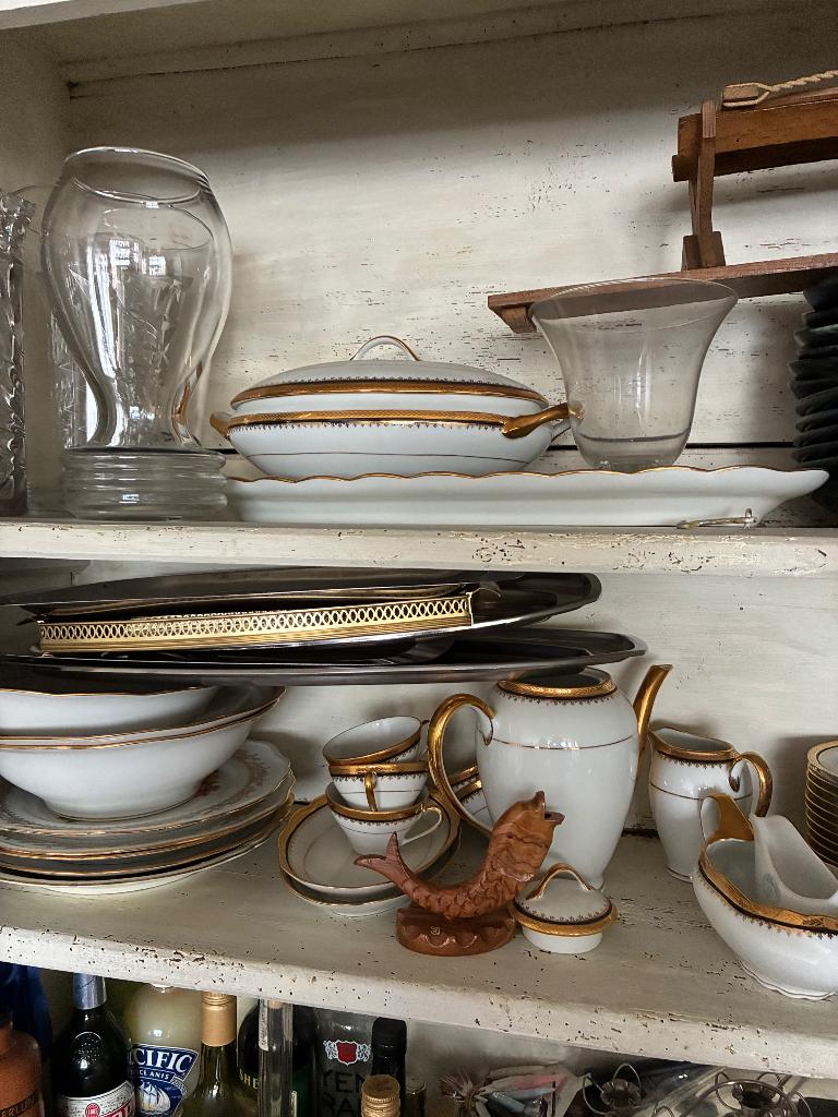 Servies, Ophalen, Porselein
