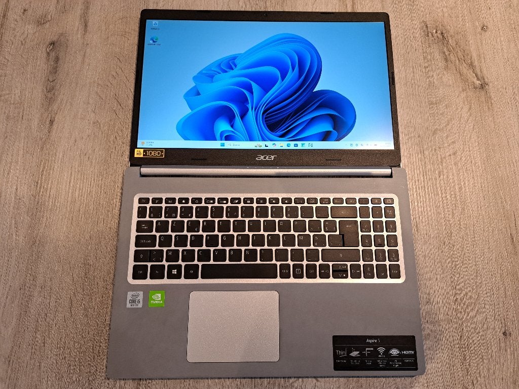 Acer Aspire 5 Processor i5-1035G1 15.6 FHD, Computers en Software, Windows Laptops, Zo goed als nieuw, 15 inch, SSD, 8 GB, Azerty