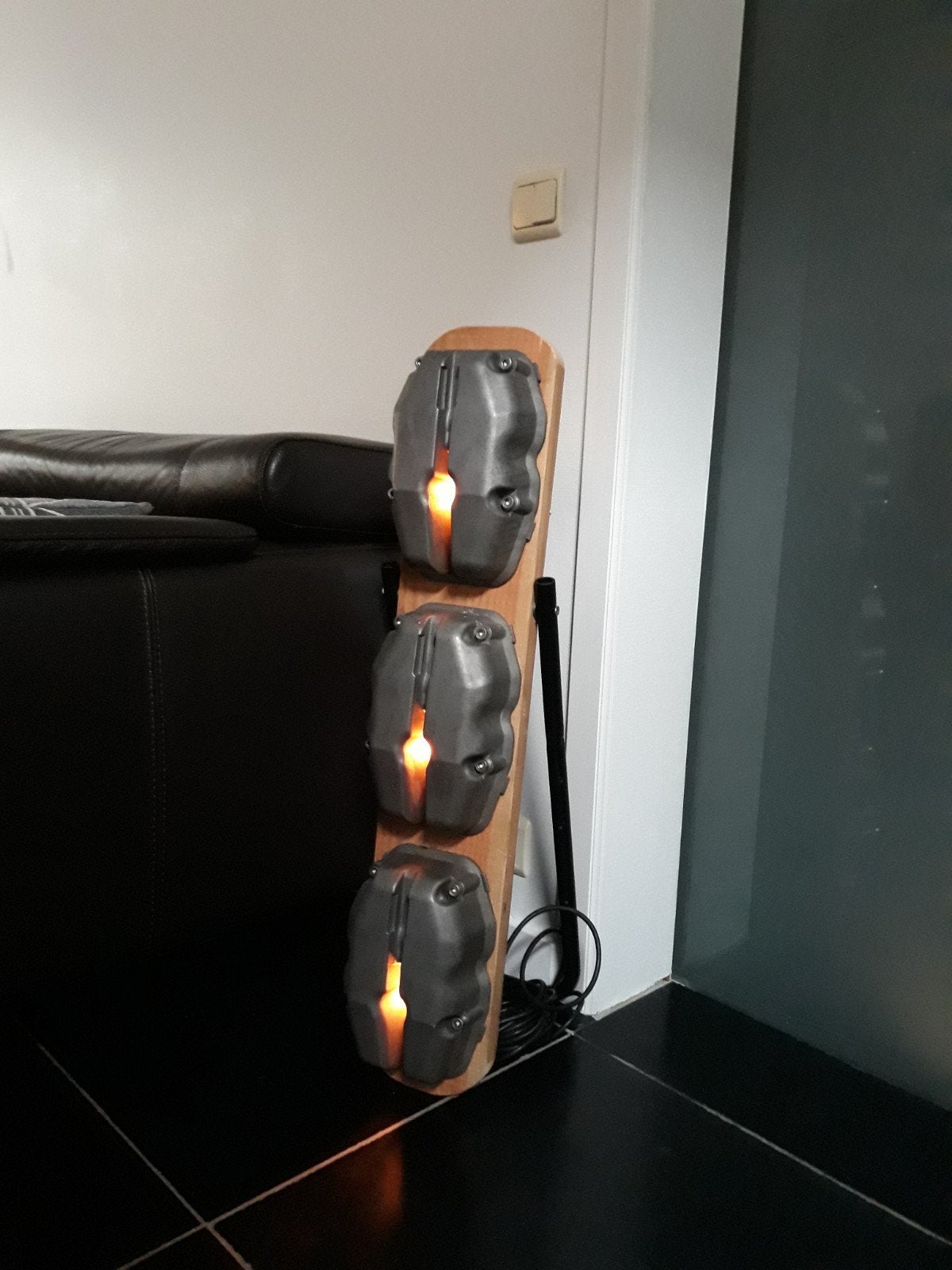Designlamp steampunk, Audio, Tv en Foto, Luidsprekerboxen, Ophalen of Verzenden