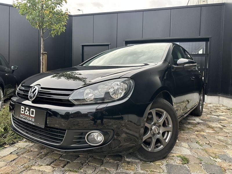 Volkswagen Golf, Auto's, Voorwielaandrijving, Gebruikt, Zwart, 4 cilinders
