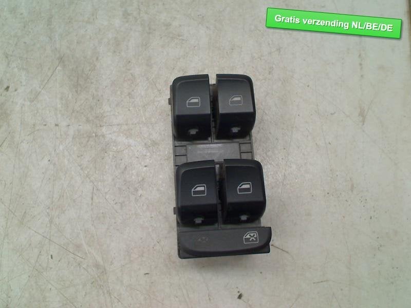INTERRUPTEUR D'ALIMENTATION VITRE AVANT GAUCHE (8k0959851d), Auto-Union-Straße  1,
85057  Ingolstadt, DE, Info@audi.de, Audi, Utilisé