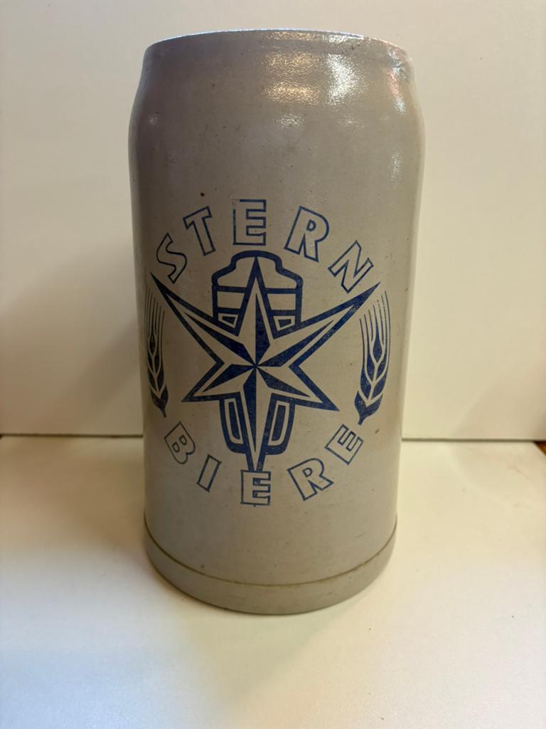 Bierkroes Stern Biere 3 Liter H 26 cm, Ophalen of Verzenden, Zo goed als nieuw