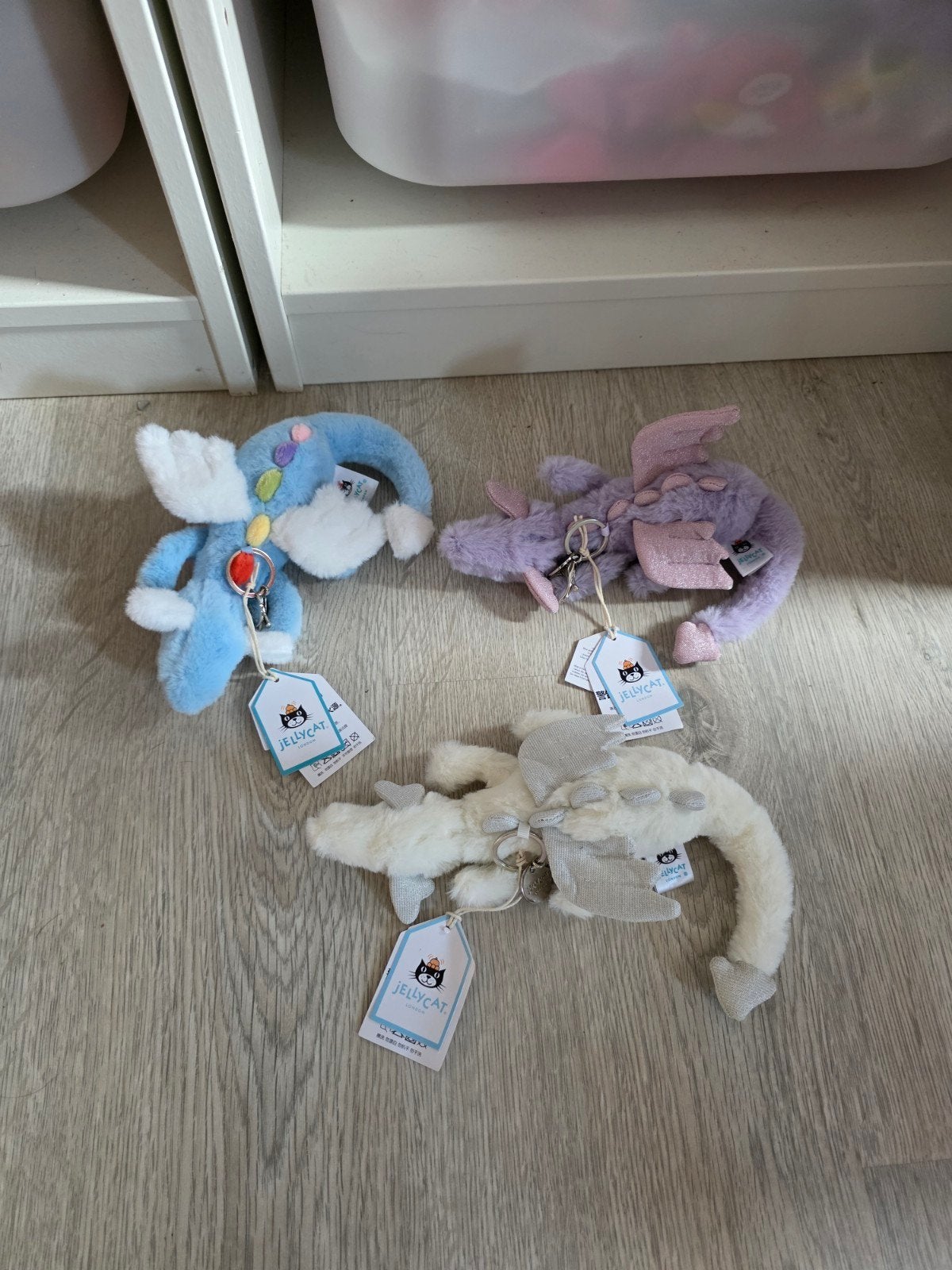 jellycat draakjes, Ophalen of Verzenden, Jellycat