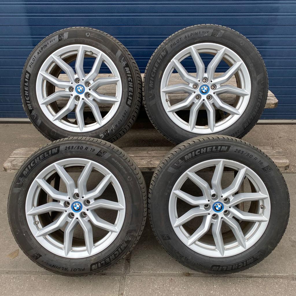 BMW X5 G05 X6 G06 Winterset 265-50-19 5x112 - Set 10.11, 19 inch, Gebruikt, -, 265 mm