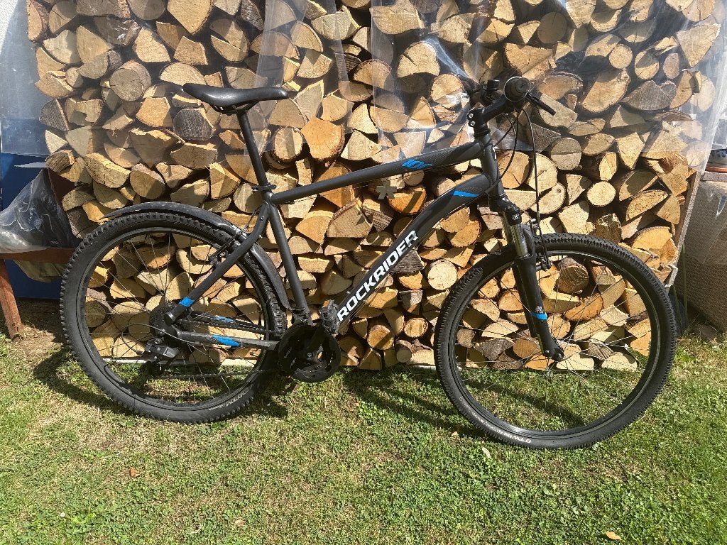 Rockrider ST100 mountainbike, Fietsen en Brommers, Fietsen | Mountainbikes en ATB, Gebruikt, 57 cm of meer, Heren, Ophalen