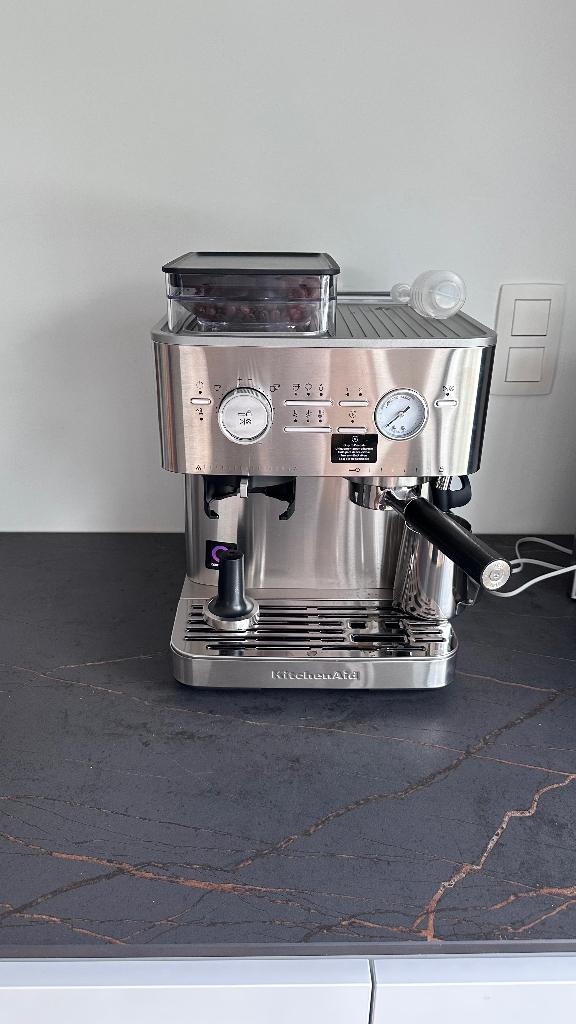 Kitchenaid espresso, Elektronische apparatuur, Koffiezetapparaten, Ophalen, Espresso apparaat, Koffiebonen, Zo goed als nieuw
