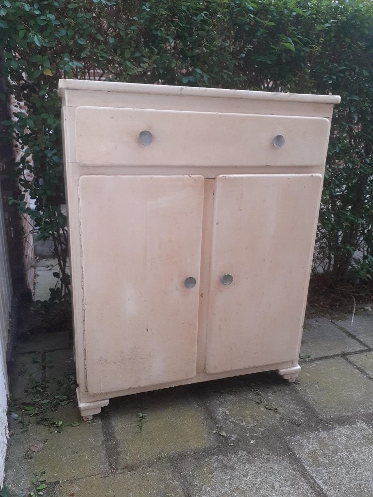 Gratis vintage kastje, Huis en Inrichting, Ophalen, Gebruikt