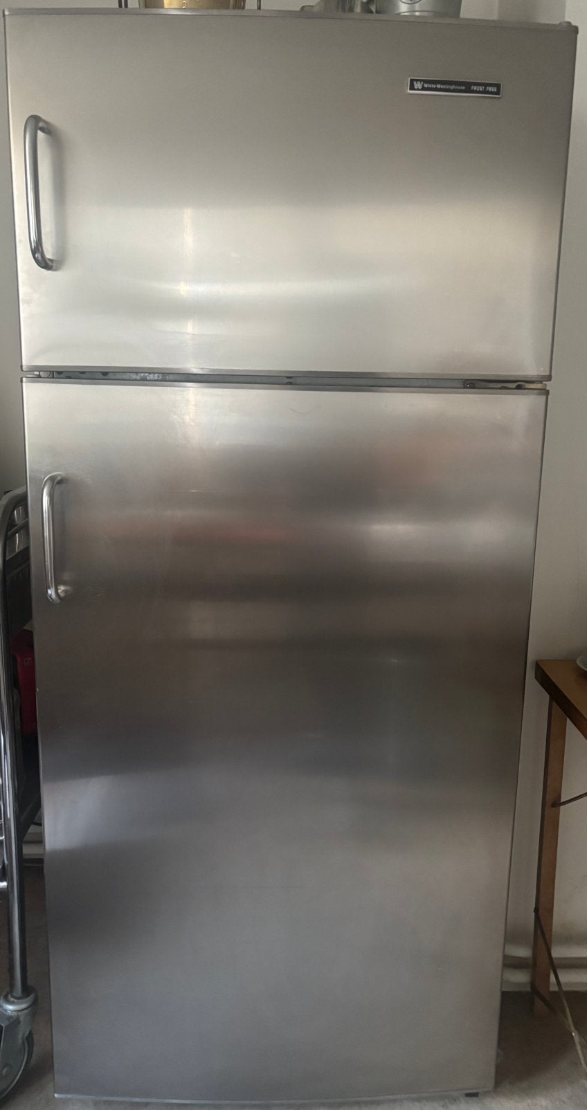 Vintage White-Westinghouse koelkast – Made in USA – 1995, Elektronische apparatuur, Ophalen, 150 tot 200 liter, Gebruikt, 60 cm of meer