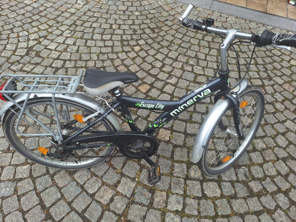 Jongensfiets Minerva 24'', Fietsen en Brommers, Ophalen, Velgrem, Versnellingen, Minerva