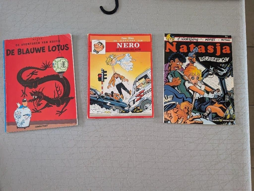 Gemengd lot 6 Belgische strips, Meerdere stripboeken, Ophalen of Verzenden, Gelezen