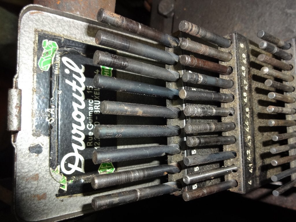 metaal boren hhs, Ophalen, Zo goed als nieuw, Boormachine