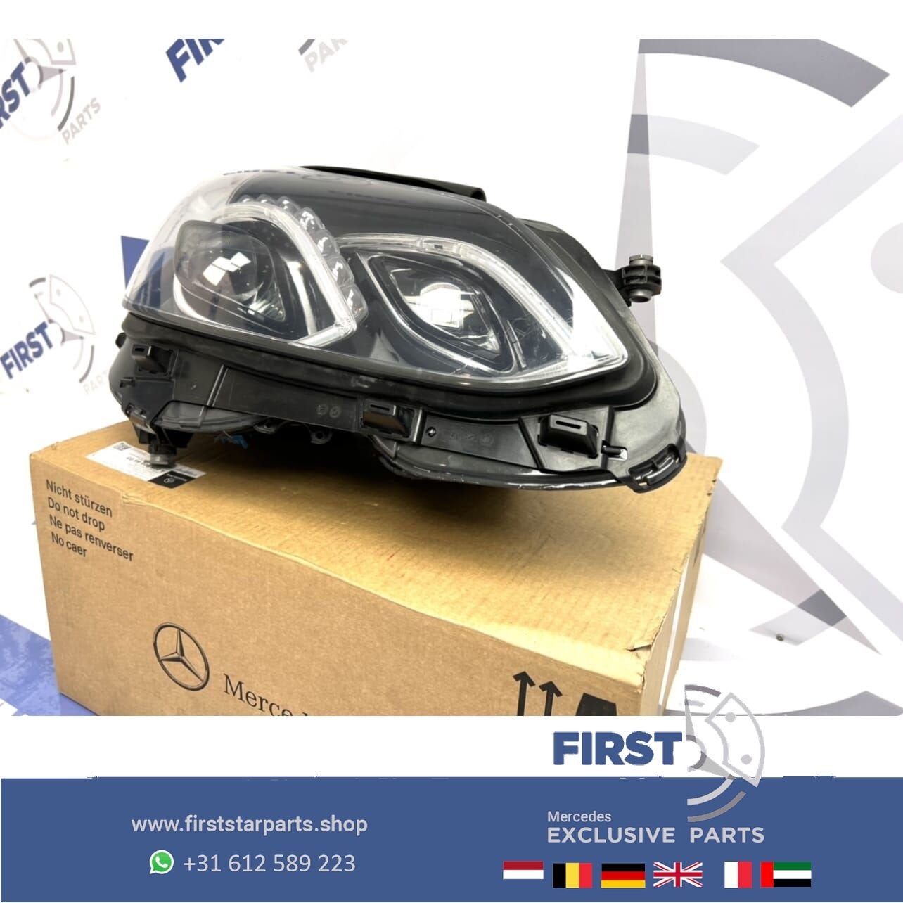 W212 S212 E63 AMG FACELIFT VOL LED KOPLAMP ILS E KLASSE 2011, -, Ophalen of Verzenden, -, Gereviseerd