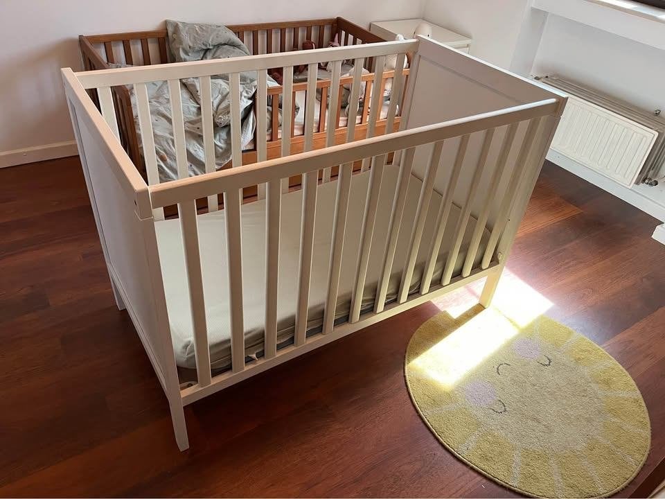 Babybed wit, Enlèvement, Utilisé