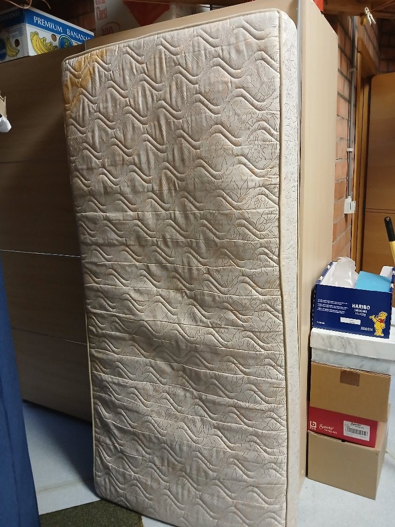 2 x 1-persoons matrassen, Ophalen, Gebruikt, 90 cm, Eenpersoons