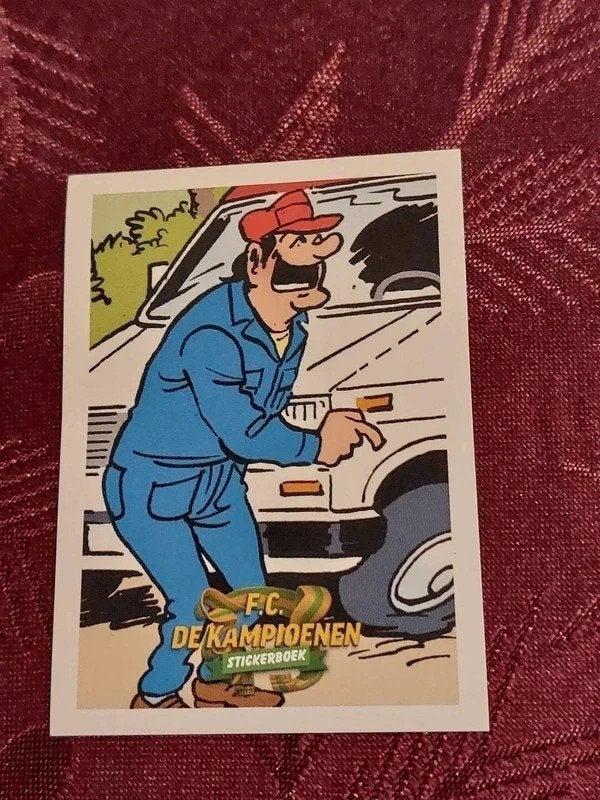 Sticker : FC De Kampioenen / DDT, Ophalen of Verzenden, Nieuw, Tv, Overige typen