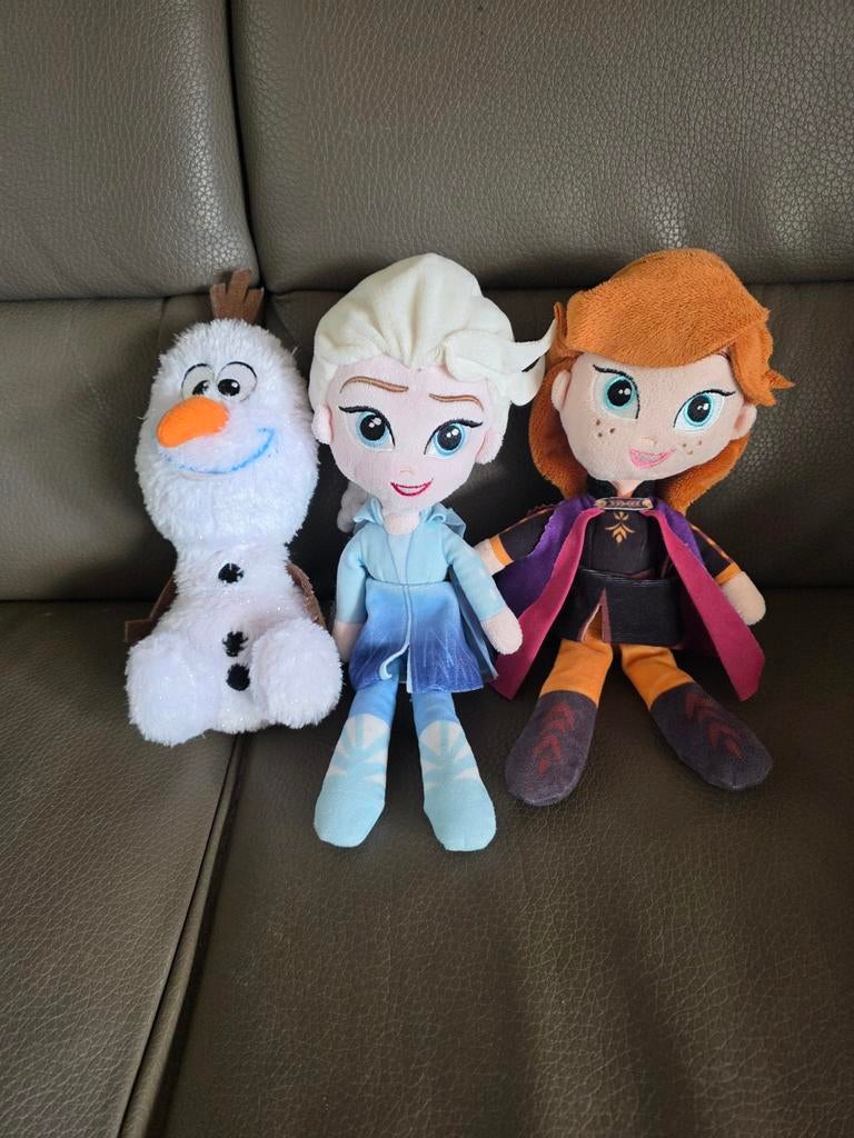 Disney frozen knuffels, Kinderen en Baby's, Speelgoed | Knuffels en Pluche, Disney, Ophalen of Verzenden, Disney