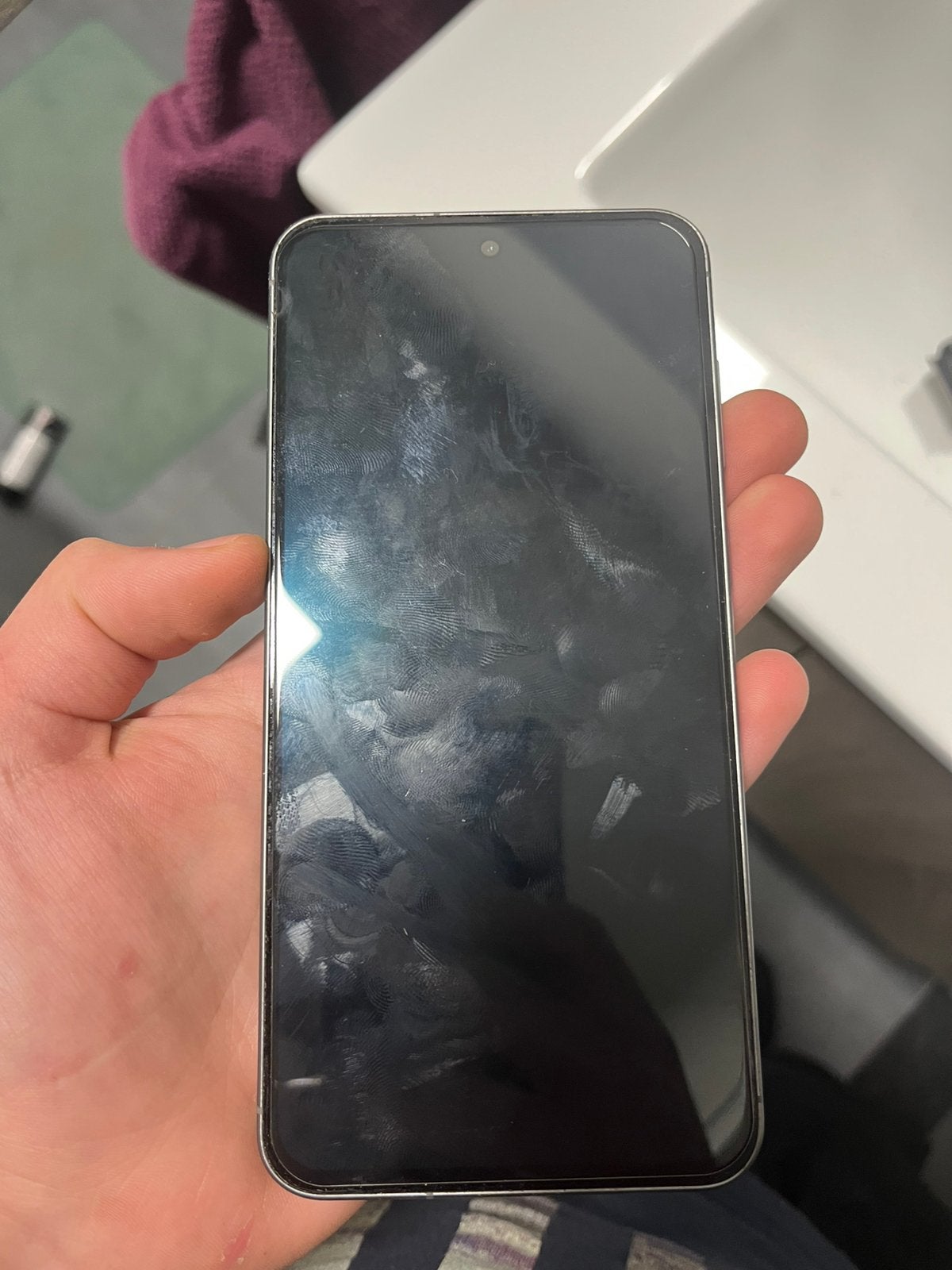 Complete set: Samsung Galaxy A56, Galaxy Watch 5, 2 hoesjes, Gebruikt, Overige modellen, Touchscreen, Ophalen of Verzenden