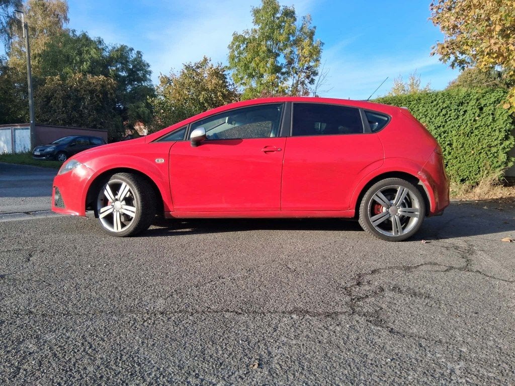 Leon fr 2.0 tfsi 200ch dsg, Auto's, Stof, Zwart, 4 cilinders, Leon