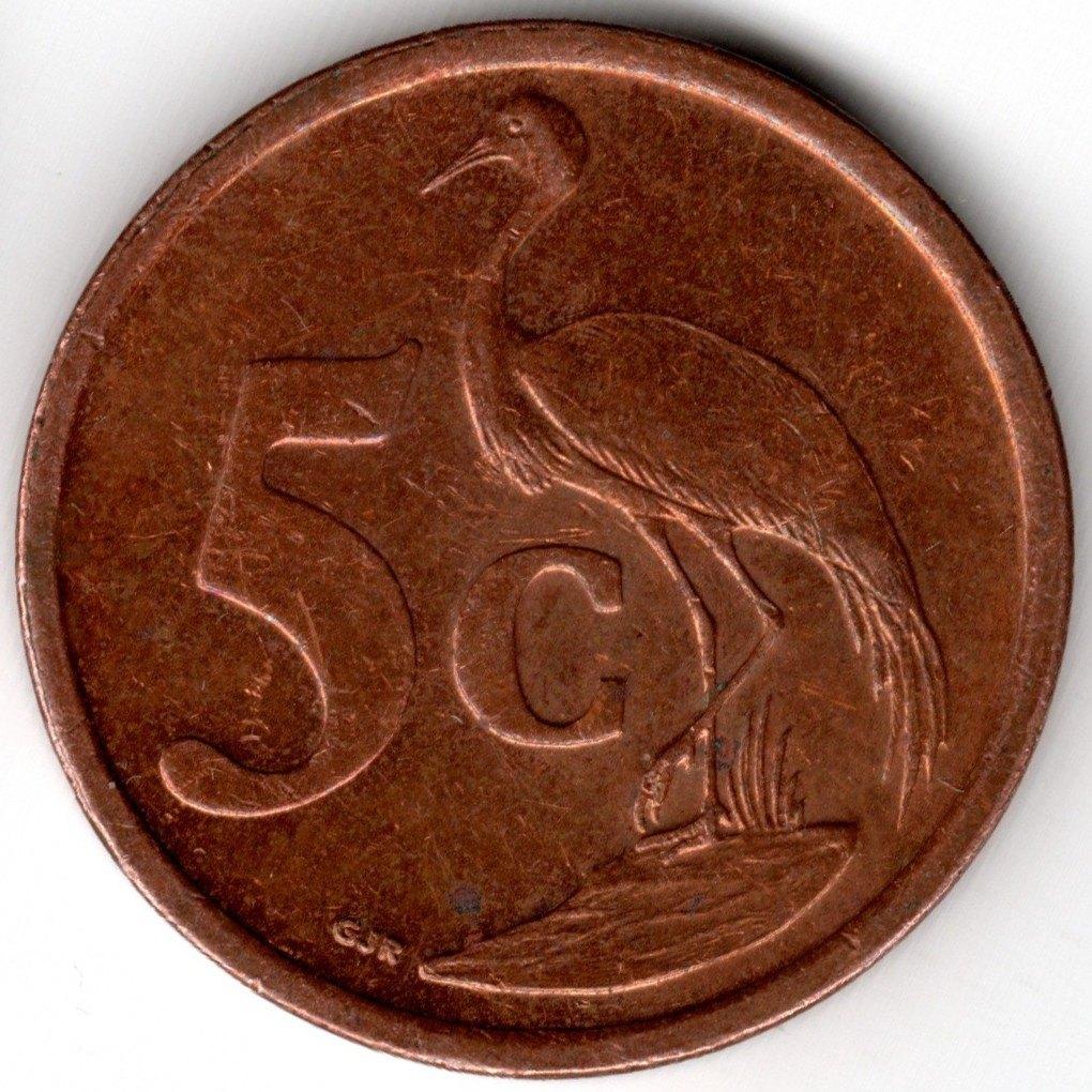 Afrique du Sud : 5 Cent 2009 Langue : Zulu KM #464 Ref 15924, Timbres & Monnaies, Monnaies | Afrique, Enlèvement ou Envoi, Afrique du Sud