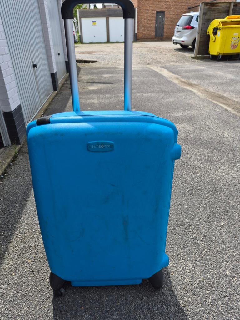 Grote reiskoffer samsonite, Gebruikt, Hard kunststof, 45 tot 55 cm, 70 cm of meer