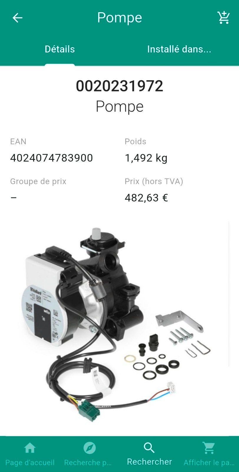 Pomp Vaillant EcoTec Plus- en Pro (100% nieuwe), Ophalen of Verzenden, Nieuw