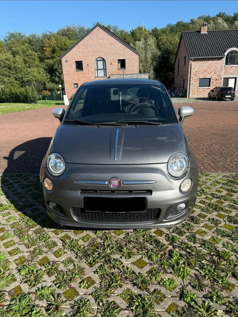 Fiat 500 1,3 ess 2014 euro 6B 124000 km, Argent ou Gris, Achat, Euro 6, Boîte manuelle