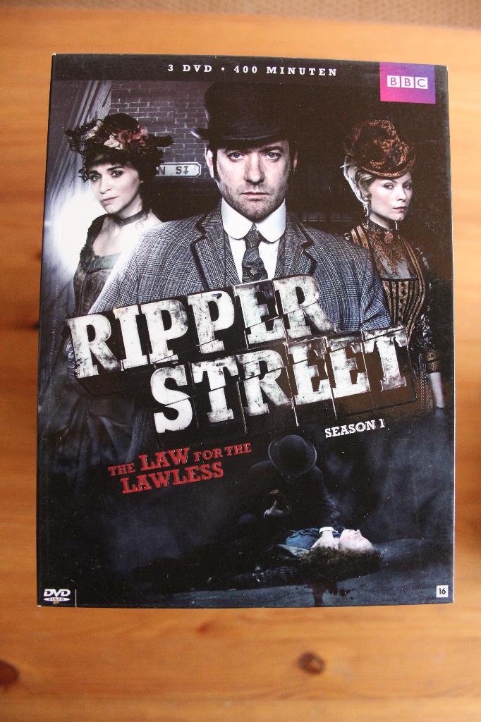 Ripper street  seiz. 1-3-4      Span. Engelse politieserie!, À partir de 16 ans, Enlèvement ou Envoi, Comme neuf, Thriller